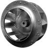 Backward Incline Centrifugal Wheel, Rated 3450 RPM, Riveted, Aluminum, 7-11/16" Dia., 3-3/4"W