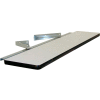 72"L X 12"D Anti-Static Laminate Cantilever Shelf- Gray