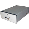 6"H Lockable Stacking Drawer Gray