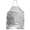 CARBON ARMOUR™ 24" x 48" Aluminized Acrysil Apron, Slide Snap Straps, A02AS24X48