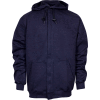 National Safety Apparel® Heavyweight Zip Front FR Sweatshirt, L-T, Navy, C21IF05LGT