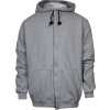National Safety Apparel® Heavyweight Zip Front FR Sweatshirt, M, Gray, C21IG05MD