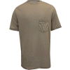 National Safety Apparel® FR Classic Cotton Short Sleeve T-Shirt, L, Khaki, C54PALG