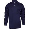 National Safety Apparel® TrueComfort® FR Long Sleeve Polo, M, Navy, C54VYPSLSSCMD