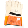 ArcGuard® 12" Leather Glove Protectors, Size 8, DWH12L8