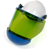 ArcGuard® H16HAT10CALCAFS 10 cal Arc Flash Face Shield with Hard Hat