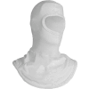 CARBON ARMOUR™ High Heat Half-Face Knit Hood in Nomex, OSFM, White, H30NK