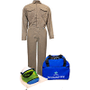 ArcGuard® KIT2CVPR08NG 8 cal/cm2 DuPont Protera Arc Flash Kit W/FR Coverall, LG, No Gloves