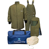 ArcGuard® KIT4SCLT40NG 40 cal RevoLite Arc Flash Kit Short Coat & Bib Overall, LG, No Gloves