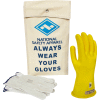 ArcGuard® Class 00 ArcGuard Rubber Voltage Glove Kit, Yellow, Size 11, KITGC00Y11