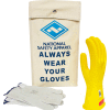 ArcGuard® Class 0 ArcGuard Rubber Voltage Glove Kit, Yellow, Size 9, KITGC0Y09