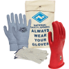 ArcGuard® Class 0 ArcGuard Rubber Voltage Glove Premium Kit, Red, Size 10, KITGC0R10AG