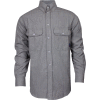 TECGEN CC™ 6 oz. Flame Resistant Work Shirt, 3XL-LN, Gray, SHR-DWWS02-GE3XLLN
