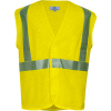 VIZABLE® Flame Resistant Standard Hi-Vis Mesh Safety Vest, ANSI Class 2, Type R, M, Yellow