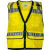 VIZABLE® Mesh Construction Survey Vest, ANSI Class 2, Type R, 3XL, Yellow