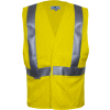 VIZABLE® Flame Resistant Contractor Road Vest, ANSI Class 2, Type R XL, Yellow