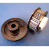 Plastock® Timing Belt Pulleys 24t0800sf, Lexan, Single Flange, 0.8 Pitch, 24 Teeth