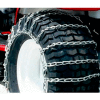Maxtrac Snow Blower/Garden Tractor Tire Chains, 2 Link Spacing (Pair) - 1062856