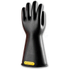 PIP Electrical Rated Gloves, Black, 14", Unlined, Smooth Finish, Beaded, Class 2, Size 11