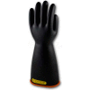 PIP Electrical Rated Gloves, Two Tone, Black W/Orange Inner Color, Class 2, Class 2, 14"L, Size 9
