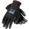 PIP® 33-B125/L G-Tek® GP General Duty Nylon Glove, Polyurethane Coated, Black, L