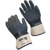 PIP Micro-Finish Grip Nitrile Coated Gloves, 56-AG588, S, Gray/White, 12 Pairs