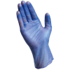 PIP Ambi-Dex® 64-V77BPF Industrial Grade HD Vinyl Gloves, 5 Mil, Powder-Free, L, Blue, 100/Box