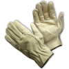 PIP Top Grain Cowhide Drivers Gloves, Keystone Thumb, Economy Grade, M