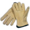 PIP Top Grain Cowhide Drivers Gloves, Keystone Thumb, Quality Grade, M