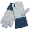 PIP Mig Tig Welder's Gloves, Top Grain Goatskin, Wing Thumb, 4"Length, Leather, M