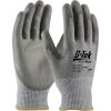 PIP G-Tek&#174; CR Polyurethane Gray Grip Gloves W/ HPPE/Glass Liner, Gray Palm/Fingers, L, 1 DZ