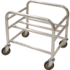 Global Industrial Bulk Mover Cart, 9 Bushel, 37-1/2"L x 27"W x 27"H, Gray