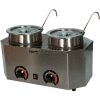 Paragon 2029A Pro-Deluxe Can Dual Warmer Ladle Unit, 19-3/4"W x 11-3/4"D x 9"H - Model A