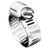 M16S Micro Seal, Miniature All Stainless Worm Gear Hose Clamp, 11/16&quot; - 1-1/2&quot; Clamping Dia. 10-Pack