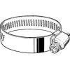 HD72S 9/16&quot; Band, Heavy Duty 3-Piece Stainless Worm Gear Hose Clamp, 3&quot; - 5&quot; Clamping Dia. 10-Pack