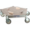 Prairie View D319P, Trash Can Keg Dolly, 19-1/2"W x 6-1/2"H