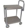 Prairie View Aluminum Utility Cart w/2 Shelves, 400 lb. Capacity, 48"L x 24"W x 36"H