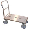 Prairie View P20836T HD Aluminum Platform Truck Grooved I-Beam Plank 36"L x 20"W x 13"H