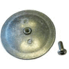 Performance Metals Half Rudder-5" Dia. Anode - RH5000A