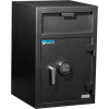 Protex Large Front Loading Depository Safe With Electronic Lock FD-3020 20" x 20" x 30" Gray