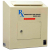 Protex Prescription Drop Box RX-164 - 6-5/8"W x 14-1/8"D x 15-3/4"H, Beige