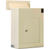 Protex Wall Depository Drop Box WDC-160 with Adjustable Chute - 12"W x 6"D x 16"H, Beige