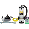 ProTeam® LineVacer HEPA Backpack Vacuum w/Friction Fit Wand Tool Kit