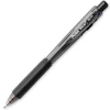 Pentel® Wow! Ballpoint Retractable Pen, Rubber Grip, Medium, Black Ink, Dozen