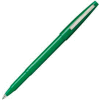 Pentel® Rolling Writer Rollerball Pen, 0.8mm, Green Barrel/Ink, Dozen