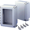 Hoffman A664CHSCFG Solid Cover/Scr, 6.00x6.00x4.00in, Type 4X Encl, Fiberglass
