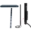 Hoffman DP1N120615 PDU, 15A, 6 outlet, 12"L, Steel/Black