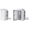 Hoffman EGVM2 COMLINE™ Vertical Mount Cab, 23.23x12.68x0.35in, Use With T15 AC Unit