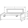 Hoffman F44W24, Straight Section, 4.00x4.00x24.00
