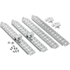 Hoffman G50SMR225 Side Mount Acc Rail 225mm depth, Galvanized
